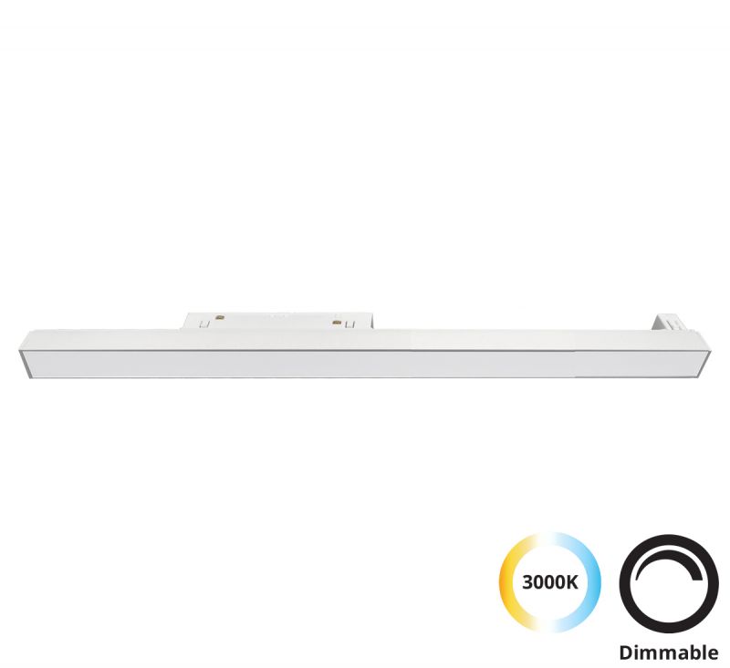 Linear Λευκό L:900 Magnetic (dimmable)